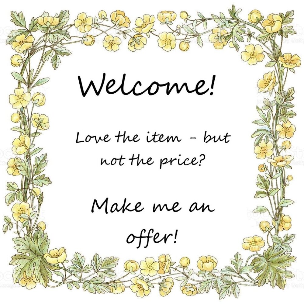 Welcome!! Make me an offer!